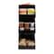 Mind Reader Black Acrylic 3-Tier High Quality Coffee and Tea Condiment Organizer
